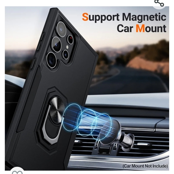 Adventurer Heavy Duty Case for S23 Ultra Black - Picture 2 of 7